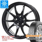 【タイヤ交換対象】スタッドレスタイヤ コンチネンタル バイキングコンタクト7 215/50R17 95T XL ＆ ジースピード G-06 7.0-17 タイヤホイール4本セット215/50-17 CONTINENTAL VikingContact 7