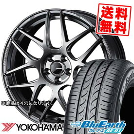 175/60R16 82H YOKOHAMA ヨコハマ BluEarth AE-01 WedsSport SA-27R ウェッズスポーツ SA-27R サマータイヤホイール4本セット 【取付対象】