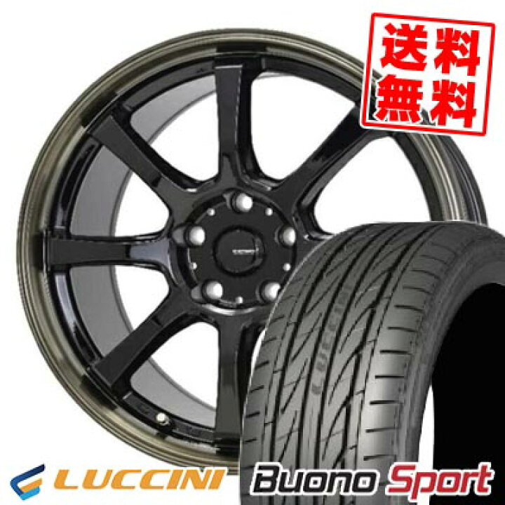 楽天市場】215/45R18 93W XL ルッチーニ Buono Sport G・SPEED P-08 