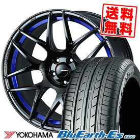 265/35R18 93W YOKOHAMA ヨコハマ BluEarth ES32 WedsSport SA-27R ウェッズスポーツ SA-27R サマータイヤホイール4本セット 【取付対象】