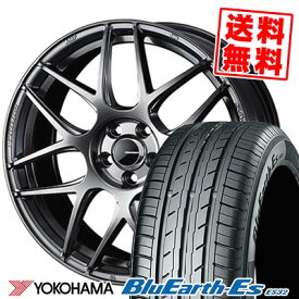 265/35R18 93W YOKOHAMA ヨコハマ BluEarth ES32 WedsSport SA-27R ウェッズスポーツ SA-27R サマータイヤホイール4本セット 【取付対象】