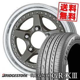 215/60R16 95V ブリヂストン REGNO GR-X3 WORK CRAG GALVATRE2 サマータイヤホイール4本セット 【取付対象】