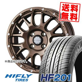 225/60R16 98H ハイフライ HF201 MUDVANCE 08 サマータイヤホイール4本セット 【取付対象】