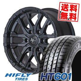 265/70R16 112H ハイフライ HT601 NITRO POWER M26 CROSS FANG サマータイヤホイール4本セット for 200系ハイエース【取付対象】