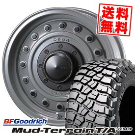 265/65R17 120/117Q BFGoodrich BFグッドリッチ Mud-Terrain T/A KM3 DEAN COLORADO ディーン コロラド サマータイヤホイール4本セット 【取付対象】