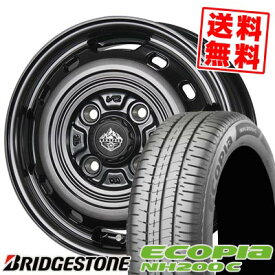 175/65R14 82S BRIDGESTONE ブリヂストン ECOPIA NH200C LANDFOOT XFG ランドフット XFG サマータイヤホイール4本セット 【取付対象】