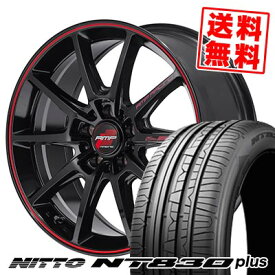 235/45R18 98W NITTO ニットー NT830 plus RMP RACING R25 Plus RMPレーシング R25プラス サマータイヤホイール4本セット 【取付対象】