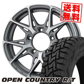 185/85R16 105/103L トーヨータイヤ OPEN COUNTRY R/T RAYS VERSUS CRAFT COLLECTION VV21SX サマータイヤホイール4本セット 【取付対象】