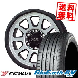 215/65R15 96H ヨコハマ BLUE EARTH RV03 MAD CROSS RANGER サマータイヤホイール4本セット for 200系ハイエース【取付対象】