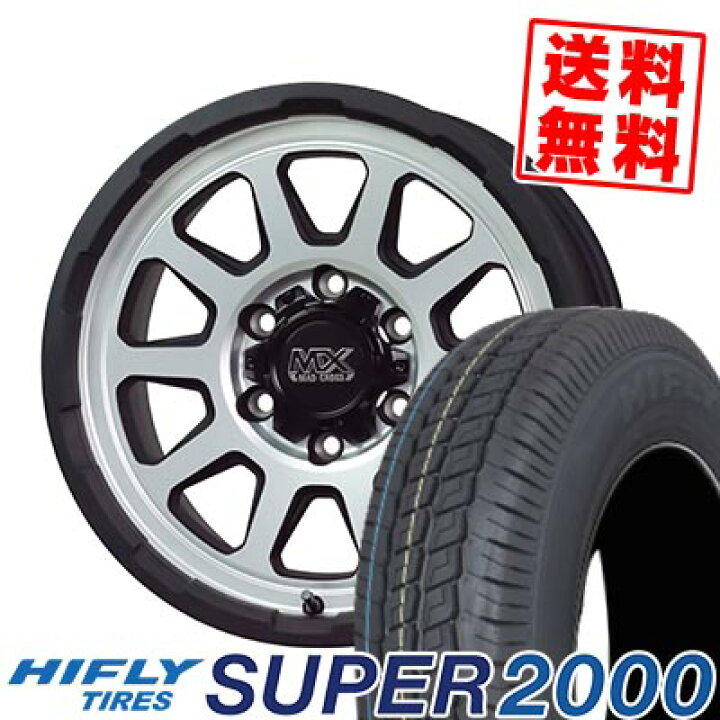 楽天市場】215/65R16C 109/107T ハイフライ SUPER2000 MAD CROSS 