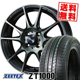 165/50R16 75V ジーテックス ZT1000 WedsSport SA-25R サマータイヤホイール4本セット 【取付対象】