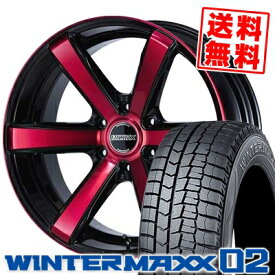 215/60R17 96Q ダンロップ WINTER MAXX 02 WM02 ESSEX EC スタッドレスタイヤホイール4本セット for 200系ハイエース【取付対象】