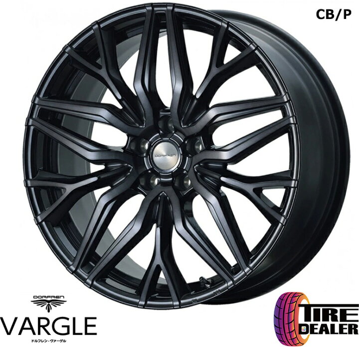 楽天市場】TOPY DORFREN VARGLE ドルフレン ヴァーゲル19インチ 8.0J 