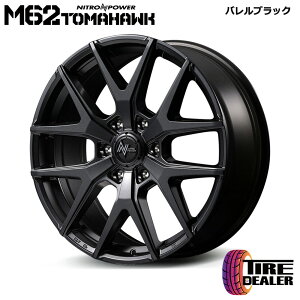 NITRO POWER M62 TOMAHAWK18C` 8.0J P.C.D:139.7 6 CZbgF55 oubN EhN[U[