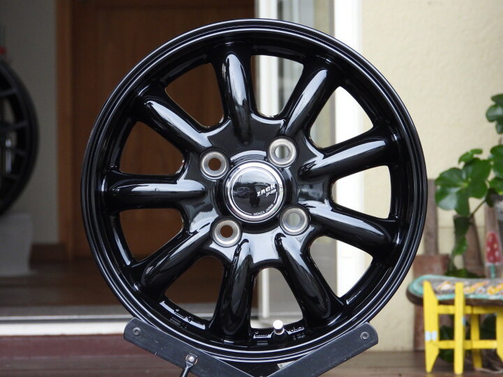 楽天市場 アルミホイール単品4本価格 13インチ Zack Jp 9 ザック Jp9 13x4 00b 4穴 Pcd 100 軽 トラック バン全般 表示は4本価格 ばら売りはご相談ください タイヤマート２４ 楽天市場店