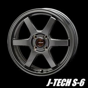 �y�����ԁy�A���~�P�i4�{���i�zJ-TECH S-6/�W�F�C�e�b�NS-6 14X4.5J�@4�� PCD�F100GM �\����4�{���i�ł�