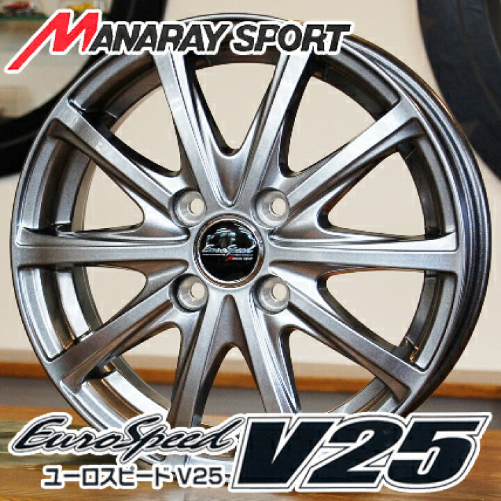 楽天市場】【アルミホイール単品4本価格】【13インチ】【MANARAY SPORT  