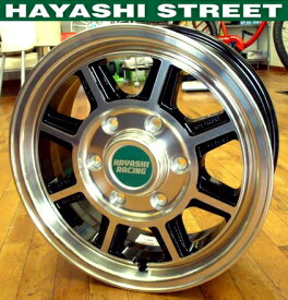 【HAYASHI RACING/ハヤシレーシング】HAYASHI　STREET/ハヤシ　ストリート16X7.0J 　6穴 PCD 139.7（+35）■4枚価格【smtb-TK】