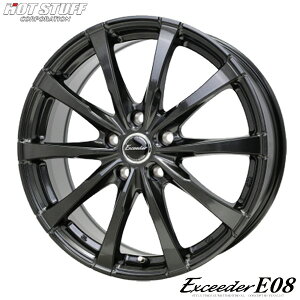 90�n�m�A�����H�N�V�[/CX-3�y�A���~�P�i4�{���i�zExceeder E08/�G�N�V�[�_�[ E08 16X6.5J�@5�� PCD�F114.3