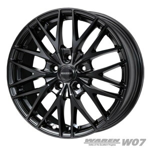 ���N�T�X�@LBX�Ȃǁy�A���~�P�i4�{���i�zWAREN W07/���@�[���� W07 18X7.5J�@5�� PCD�F114.3�@14R���ʍ� M14×1.5�{���g�Ԑ�p