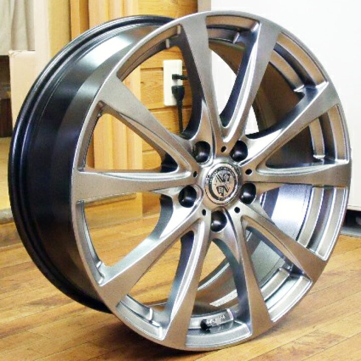 楽天市場】【アルミホイール単品4本価格】【BIG WAY/TRG-BAHN】【17X7 