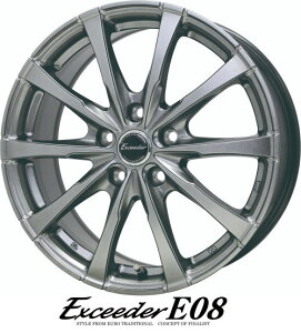 �y�A���~�z�C�[���P�i4�{���i�z�y17�C���`�z�yHOT STUFF EXCEEDER E08�z�i�G�N�V�[�_E08�j�y17X6.0�@5���@PCD�F100�z�y���b�L�[�n�C�u���b�h�A���C�Y�n�C�u���b�h�Ȃǁz�\����4�{���i�ł�