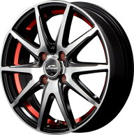 【アルミホイール単品4本セット】【14インチ】【MID WHEELS RX02】【MID　RX02】【14X4.5J　4穴　PCD：10…
