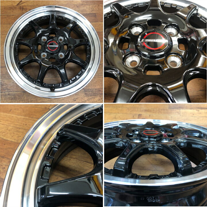 楽天市場】【アルミホイール単品4本価格】【15インチ】【EUROMAGIC 