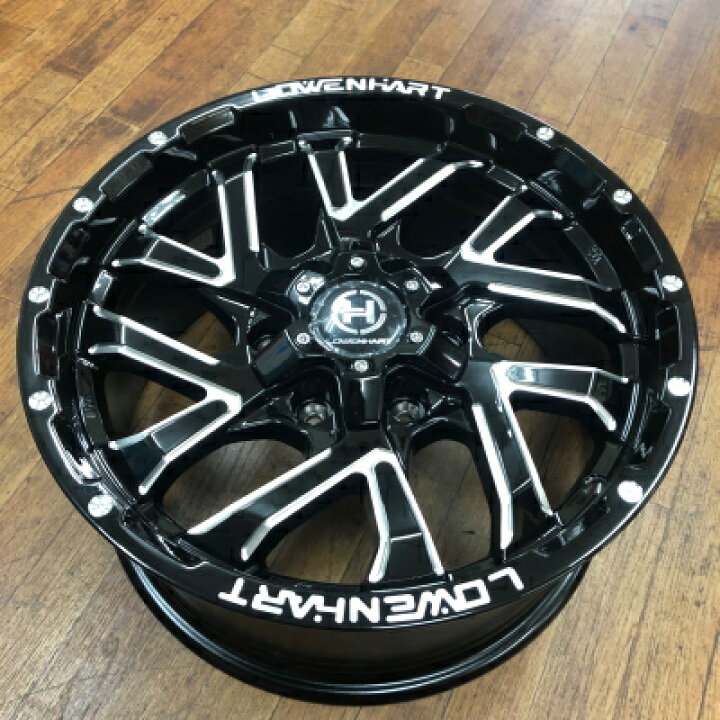 楽天市場】【アルミホイール単品4本価格】【17インチ】【LOWEN HART 