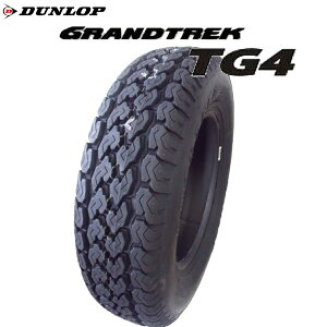 145R13 6PR DUNLOP GRANTREK TG4/�O�����g���b�N TG4�y1�{���i�z