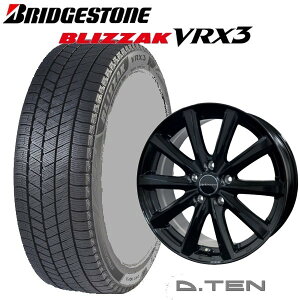 195/60R17 60�n�v���E�X�i�g���^�����p�j�A���~�t4�{�Z�b�gBRIDGESTONE BLIZZAK VRX3 17X6.5J 5�� PCD�F114.3 COSNIC D.TEN/D �e��