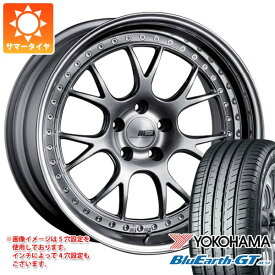 【タイヤ交換対象】サマータイヤ 225/50R18 95W ヨコハマ ブルーアースGT AE51 SSR プロフェッサー MS3 8.0-18 タイヤホイール4本セット