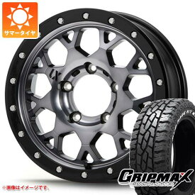 【タイヤ交換対象】ジムニー用 サマータイヤ グリップマックス マッドレイジ R/T MAX LT185/85R16 105/103Q ホワイトレター MLJ エクストリームJ XJ04 5.5-16 タイヤホイール4本セット