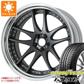 【タイヤ交換対象】サマータイヤ 265/35R18 97W XL グッドイヤー イーグル LSエグゼ ワーク エモーション CR 3P 9.5-18 タイヤホイール4本セット