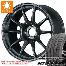 【タイヤ交換対象】サマータイヤ 265/30R19 93Y XL ニットー NT555 G2 SSR GTX01 9.5-19 タイヤホイール4本セット