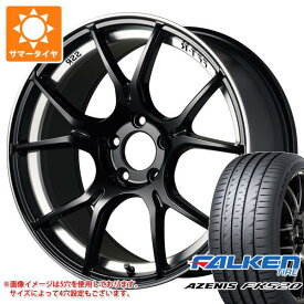 【タイヤ交換対象】サマータイヤ 245/40R18 97Y XL ファルケン アゼニス FK520L SSR GTX02 8.5-18 タイヤホイール4本セット