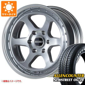 【タイヤ交換対象】ハイエース 200系用 サマータイヤ オーレンカウンター ニューストリート OG-20 215/60R17C 109/107T ホワイトレター エセックス EL 2P 6.5-17 タイヤホイール4本セット