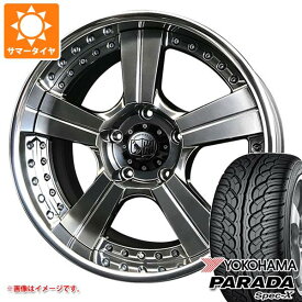 【タイヤ交換対象】グランエース GDH300系用 サマータイヤ ヨコハマ パラダ スペック-X PA02 255/40R20 101V REINF スーパースター ピュアスピリッツ オークスXC 9.0-20 タイヤホイール4本セット