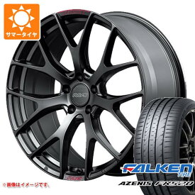 【タイヤ交換対象】サマータイヤ 245/40R19 98Y XL ファルケン アゼニス FK520L レイズ ホムラ 2x7FT スポーツエディション 8.5-19 タイヤホイール4本セット