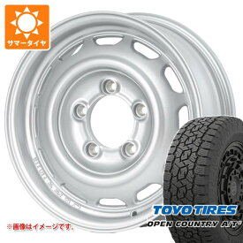【タイヤ交換対象】5本セット スズキ ジムニー用 サマータイヤ トーヨー オープンカントリー A/T3 175/80R16 91S ブラックレター アピオ ワイルドボア ベンチュラ 5.5-16 タイヤホイール5本セット