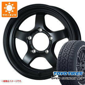 【タイヤ交換対象】ジムニー JB64W用 サマータイヤ トーヨー オープンカントリー A/T3 215/70R16 100T ホワイトレター ドゥオール CST ゼロワンハイパー S 5.5-16 タイヤホイール4本セット