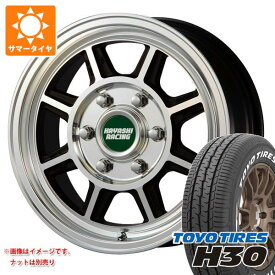 【タイヤ交換対象】NV350キャラバン E26用 サマータイヤ トーヨー H30 215/65R16C 109/107R ホワイトレター ハヤシレーシング ハヤシストリート STH 6.5-16 タイヤホイール4本セット