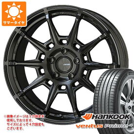 【タイヤ交換対象】サマータイヤ 225/50R17 98W XL ハンコック ベンタス プライム4 K135 ガレルナ レフィーノ 7.0-17 タイヤホイール4本セット