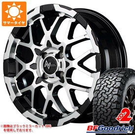 【タイヤ交換対象】ライズ用 サマータイヤ BFグッドリッチ オールテレーンT/A KO2 LT215/65R16 103/100S ブラックレター ナイトロパワー M28 バレット 6.0-16 タイヤホイール4本セット