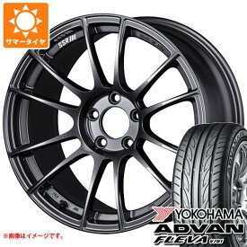 【タイヤ交換対象】サマータイヤ 165/50R16 75V ヨコハマ アドバン フレバ V701 SSR GTX04 5.0-16 タイヤホイール4本セット