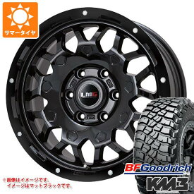 【タイヤ交換対象】ハイラックス 120系用 サマータイヤ BFグッドリッチ マッドテレーンT/A KM3 LT265/70R17 121/118Q LMG MS-9W 7.5-17 タイヤホイール4本セット