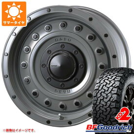 【タイヤ交換対象】5本セット FJクルーザー 10系用 サマータイヤ BFグッドリッチ オールテレーンT/A KO2 LT265/70R17 121/118S ホワイトレター クリムソン ディーン コロラド 8.0-17 タイヤホイール5本セット