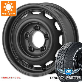 【タイヤ交換対象】ジムニー用 サマータイヤ モンスタ テレーングリッパー 175/80R16 91S ホワイトレター アピオ ワイルドボア ベンチュラ 5.5-16 タイヤホイール4本セット