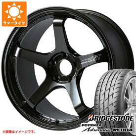 【タイヤ交換対象】サマータイヤ 235/35R19 91W XL ブリヂストン ポテンザ アドレナリン RE004 アドバンレーシング GT ビヨンド 8.5-19 タイヤホイール4本セット