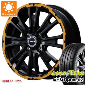 【タイヤ交換対象】サマータイヤ 165/65R14 79H グッドイヤー エフィシエントグリップ RVF02 SS リボルバーKC 4.5-14 タイヤホイール4本セット